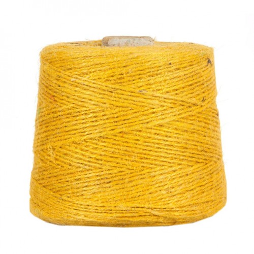 Bobbin 1 kg yellow Jute Thread
